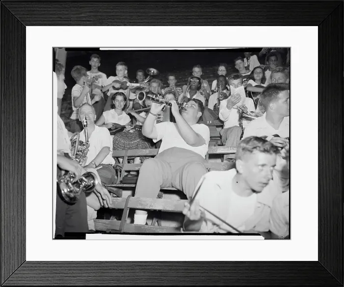 Framed Print : Music Depreciation At Ebbets Field Framed Print : Music Depreciation At Ebbets Field