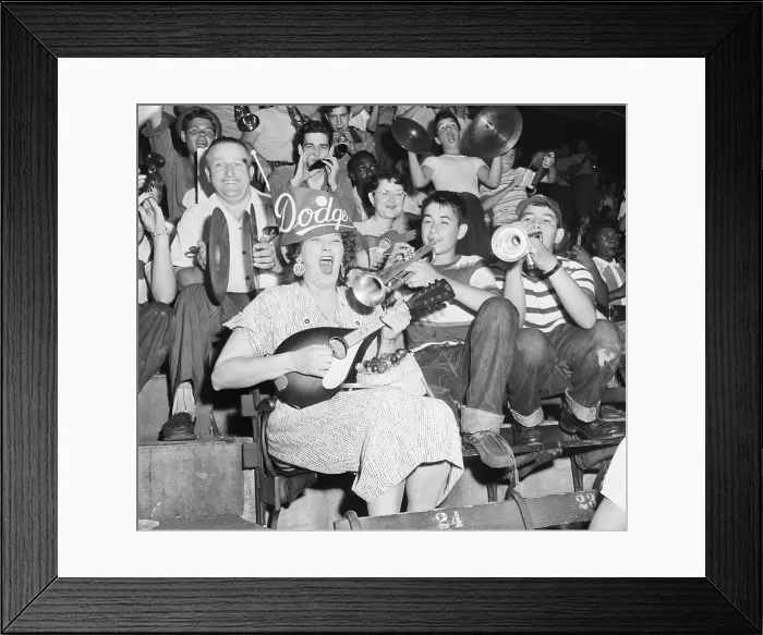Framed Print : Spectators Playing Instruments Framed Print : Spectators Playing Instruments