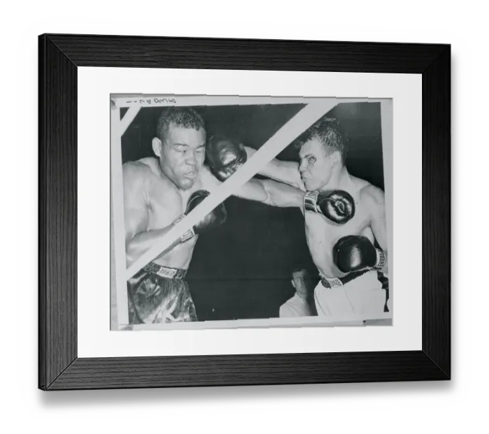 Framed Print : Joe Louis and Cesar Brion Fighting Framed Print : Joe Louis and Cesar Brion Fighting