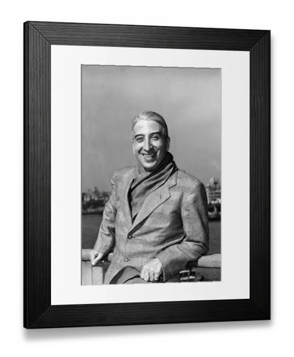 Framed Print : Lacoste Visits America on Business Trip Framed Print : Lacoste Visits America on Business Trip
