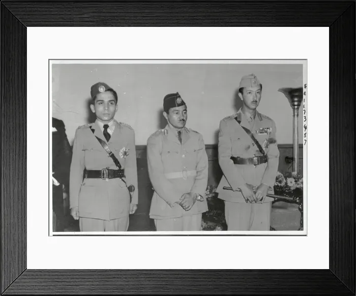 Framed Print : Princes Standing at Attention Framed Print : Princes Standing at Attention