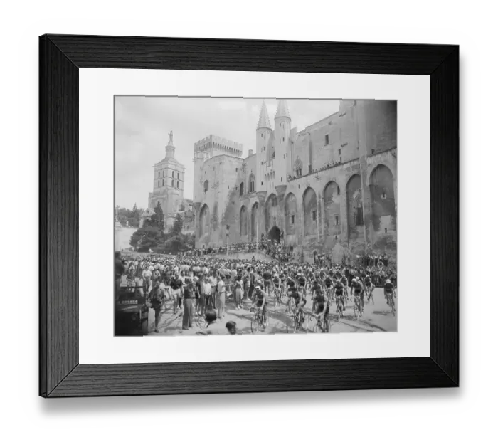 Framed Print : Eighteenth Lap of the 1951 Tour de France Framed Print : Eighteenth Lap of the 1951 Tour de France