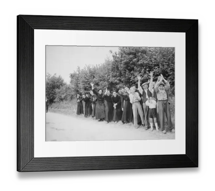 Framed Print : Sixth Lap of the 1951 Tour de France
