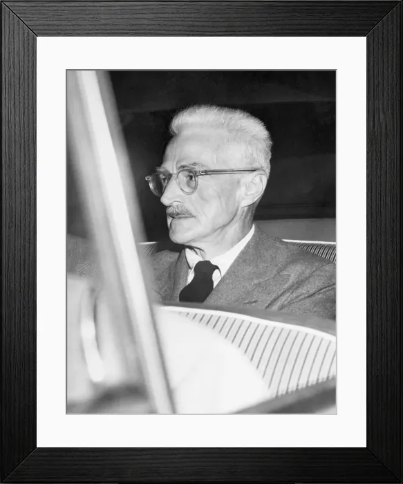 Framed Print : Dashiell Hammett After Being Sentenced Framed Print : Dashiell Hammett After Being Sentenced