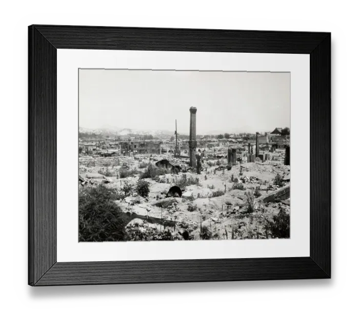 Framed Print : War-Damaged Seoul Framed Print : War-Damaged Seoul