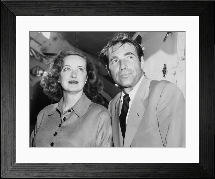 Framed Print : Bette Davis and Gary Merrill Framed Print : Bette Davis and Gary Merrill