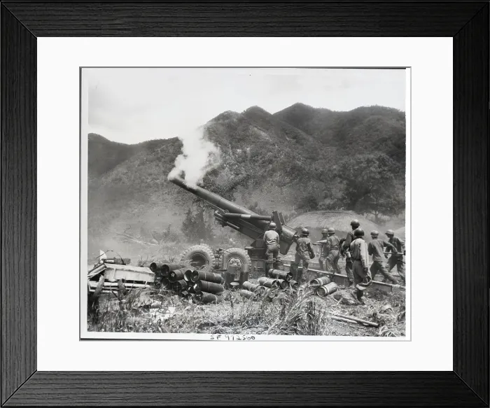 Framed Print : Crewmen Move To Charge Into Breech Framed Print : Crewmen Move To Charge Into Breech