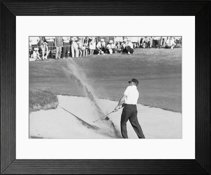 Framed Print : Ben Hogan Playing Golf Framed Print : Ben Hogan Playing Golf