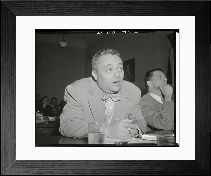 Framed Print : J. Edward Bromberg Testifying in Court Framed Print : J. Edward Bromberg Testifying in Court