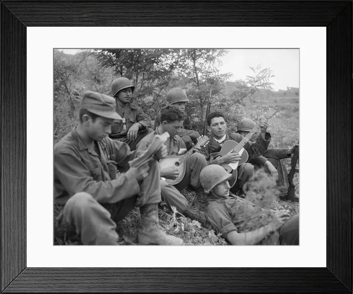 Framed Print : Soldiers Sing A Few Songs Framed Print : Soldiers Sing A Few Songs