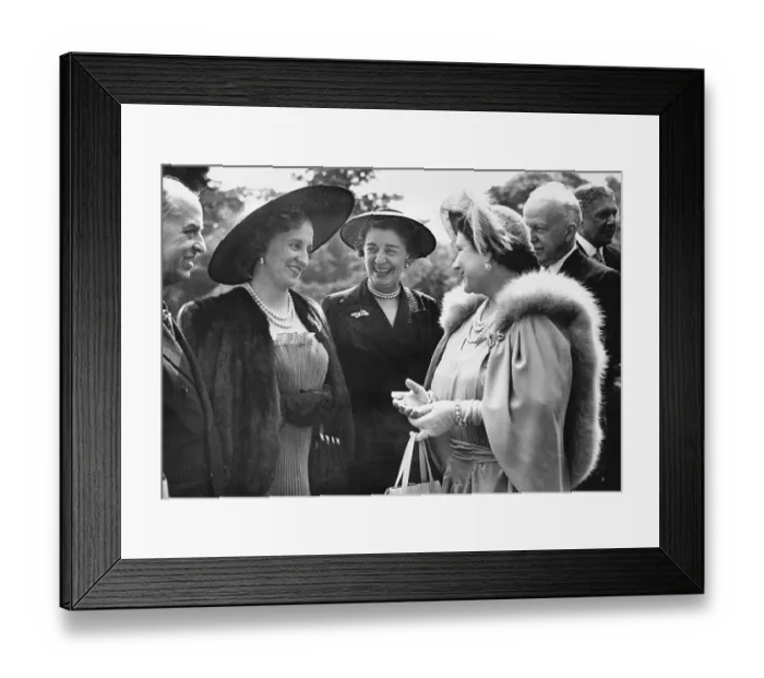 Framed Print : Queen Elizabeth II and Others Framed Print : Queen Elizabeth II and Others