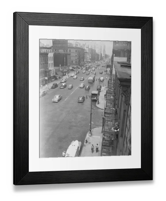 Framed Print : Second Avenue in Manhattan Framed Print : Second Avenue in Manhattan