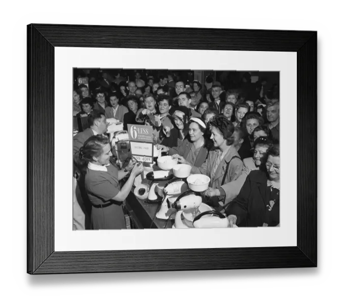 Framed Print : Macy'S And Gimbles Price War Framed Print : Macy'S And Gimbles Price War