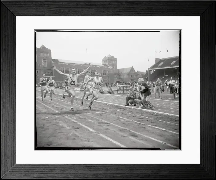 Framed Print : Dick Maiocco and Charlie Moore Finishing Race Framed Print : Dick Maiocco and Charlie Moore Finishing Race