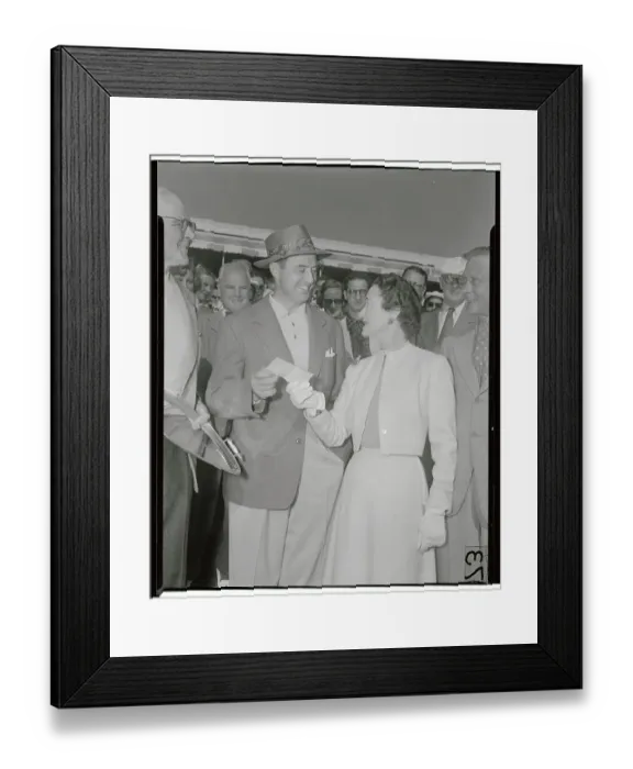 Framed Print : Duchess of Windsor Presenting Award to Sam Snead Framed Print : Duchess of Windsor Presenting Award to Sam Snead