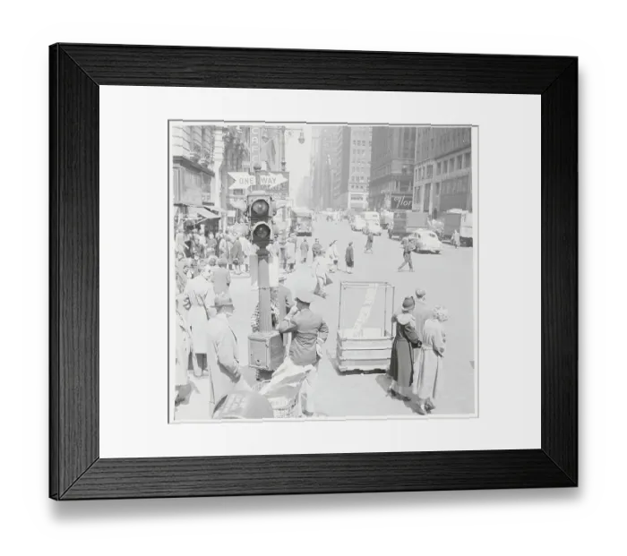 Framed Print : Daily Activity in New York's Garment Center Framed Print : Daily Activity in New York's Garment Center