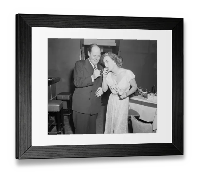 Framed Print : Joan Crawford Lighting Her Cigarette Framed Print : Joan Crawford Lighting Her Cigarette