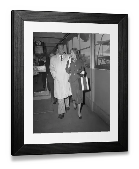 Framed Print : Lex Barker and Arlene Dahl Framed Print : Lex Barker and Arlene Dahl