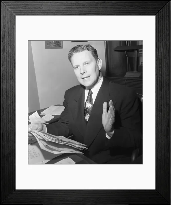Framed Print : Senator Albert Gore in 1951 Framed Print : Senator Albert Gore in 1951