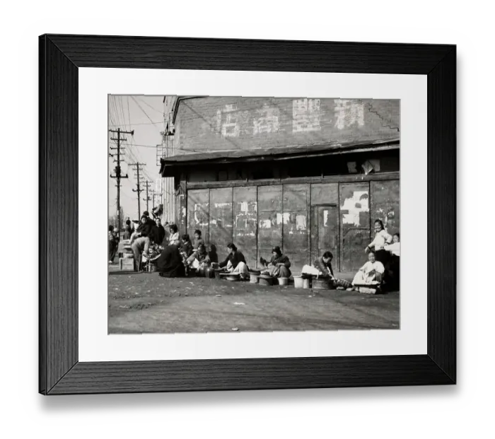 Framed Print : Food Vendors In Seoul Framed Print : Food Vendors In Seoul