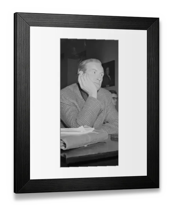 Framed Print : Will Geer Testifying at the US Capitol Framed Print : Will Geer Testifying at the US Capitol