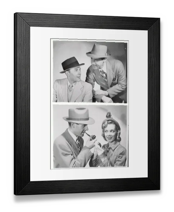 Framed Print : People Modeling Campus Fashions for 1951 Framed Print : People Modeling Campus Fashions for 1951