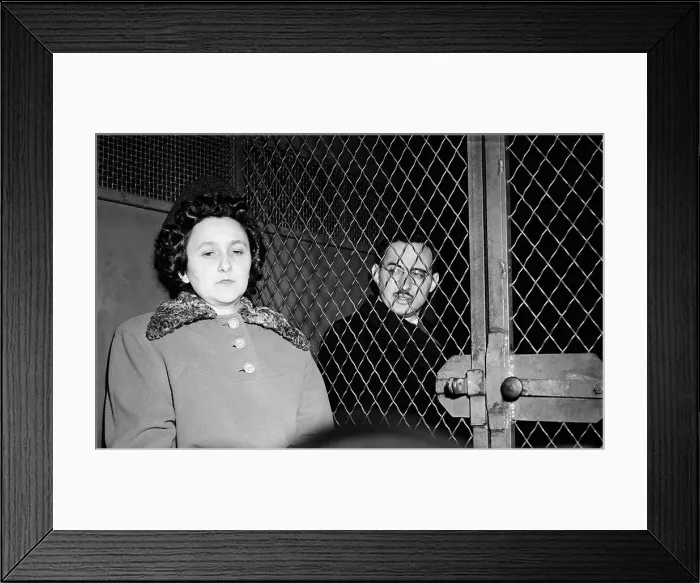 Framed Print : Ethel and Julius Rosenberg Framed Print : Ethel and Julius Rosenberg