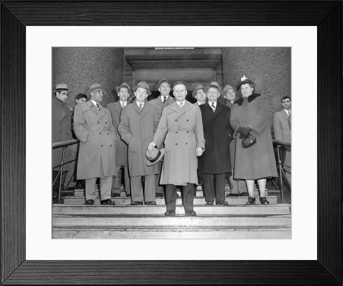 Framed Print : Jury in the Rosenberg Spy Trial Framed Print : Jury in the Rosenberg Spy Trial