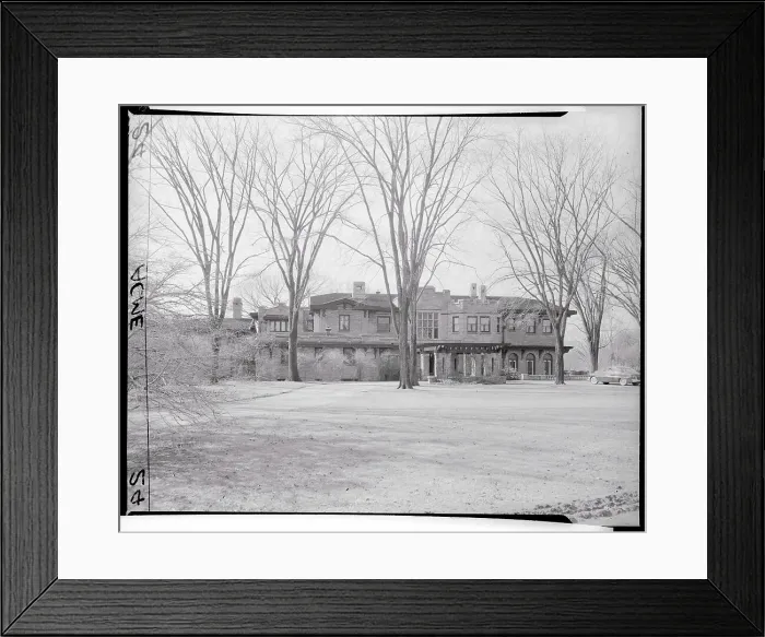 Framed Print : Exterior View of Ford Mansion Framed Print : Exterior View of Ford Mansion