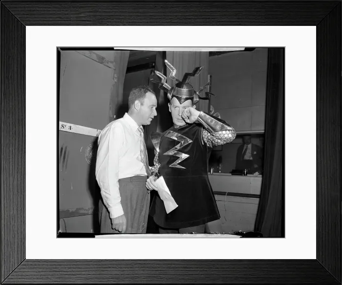 Framed Print : Milton Berle in Funny Costume Framed Print : Milton Berle in Funny Costume