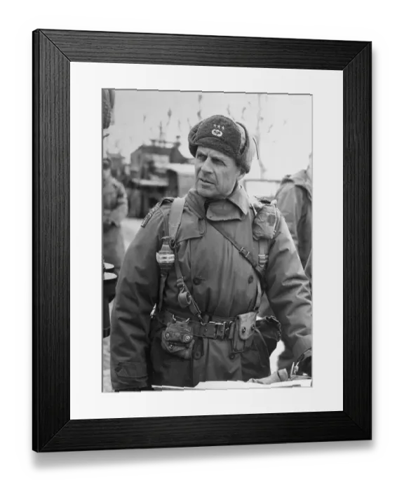 Framed Print : General Matthew Ridgeway in Full Uniform Framed Print : General Matthew Ridgeway in Full Uniform