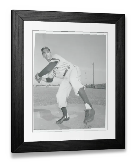 Framed Print : Baseball Pitcher Sal Maglie Framed Print : Baseball Pitcher Sal Maglie