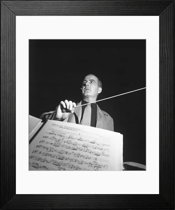 Framed Print : American Composer Samuel Barber Framed Print : American Composer Samuel Barber