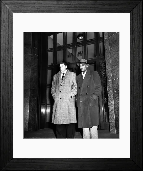 Framed Print : Ed Roman and Ed Warner Framed Print : Ed Roman and Ed Warner