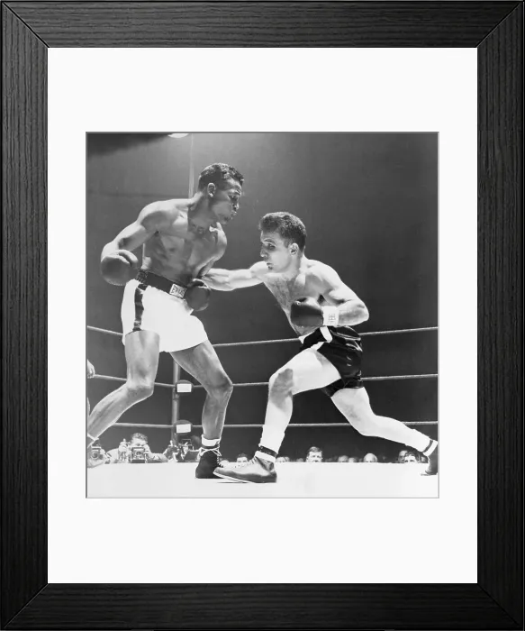 Framed Print : Jake Lamotta Misses Punch Framed Print : Jake Lamotta Misses Punch