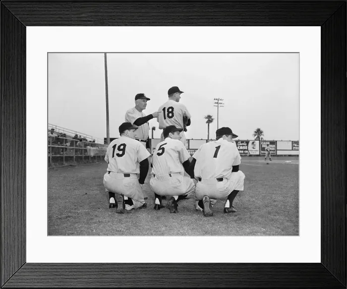 Framed Print : Yankees Spring Training Camp Framed Print : Yankees Spring Training Camp
