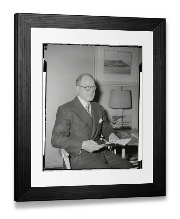 Framed Print : President of Olympic Association Avery Brundage Framed Print : President of Olympic Association Avery Brundage