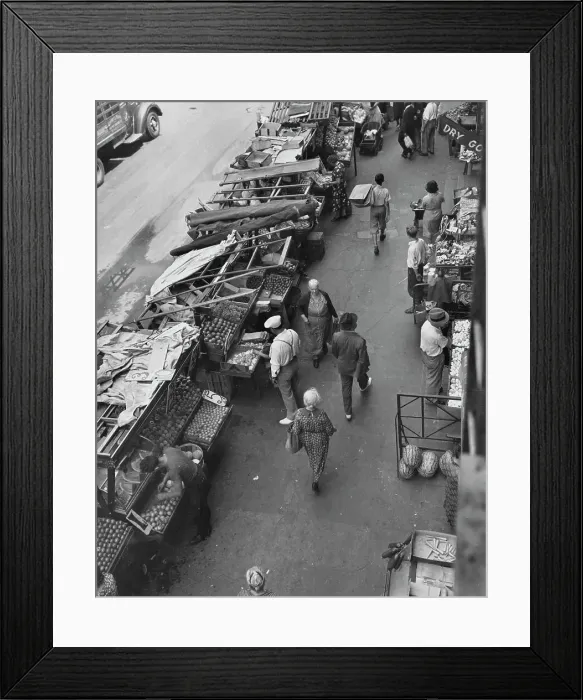 Framed Print : Brownsville Marketplace, Brooklyn Framed Print : Brownsville Marketplace, Brooklyn