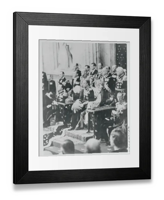 Framed Print : Opening of Swedish Parliament Framed Print : Opening of Swedish Parliament