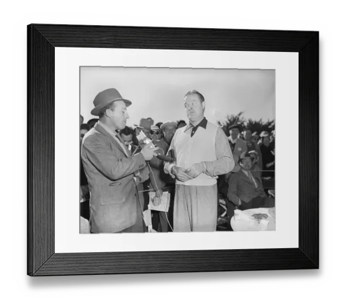 Framed Print : Hope and Crosby with Camera Framed Print : Hope and Crosby with Camera
