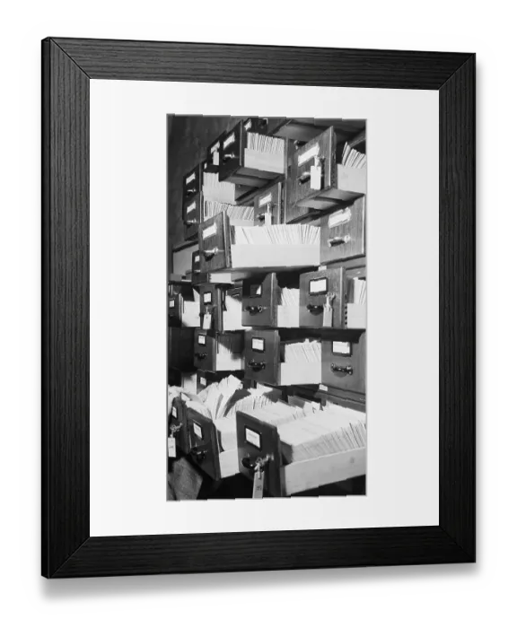Framed Print : Missing Person Files Framed Print : Missing Person Files