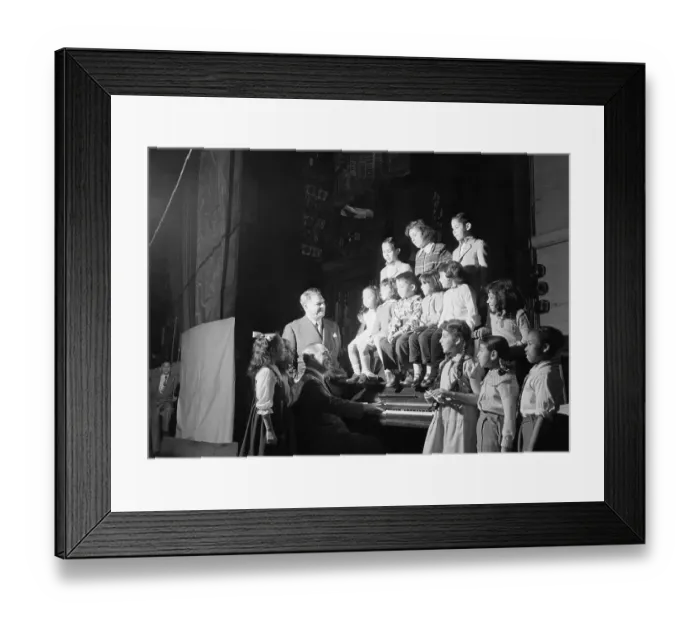 Framed Print : Rodgers and Hammerstein Auditioning Framed Print : Rodgers and Hammerstein Auditioning