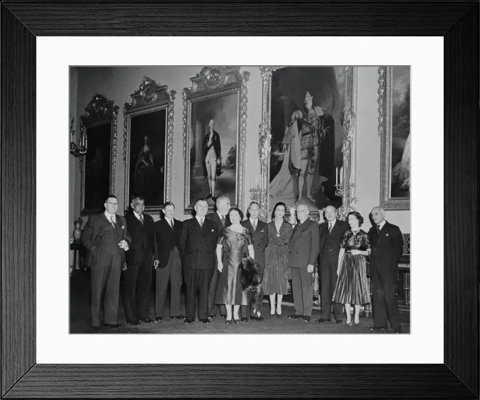 Framed Print : Premiers of British Commonwealths Framed Print : Premiers of British Commonwealths