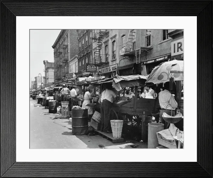 Framed Print : Brownsville push cart market Framed Print : Brownsville push cart market