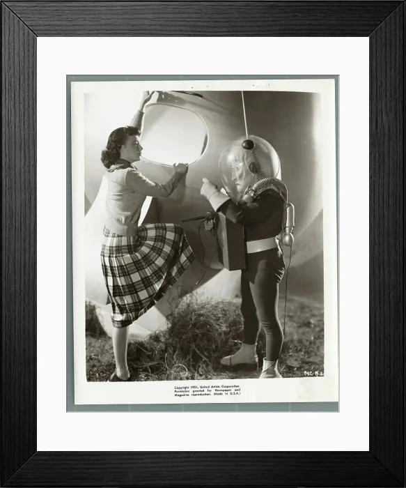 Framed Print : Margaret Field in The Man From Planet X Framed Print : Margaret Field in The Man From Planet X