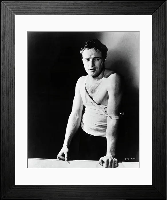 Framed Print : Marlon Brando as Stanley Kowalski Framed Print : Marlon Brando as Stanley Kowalski