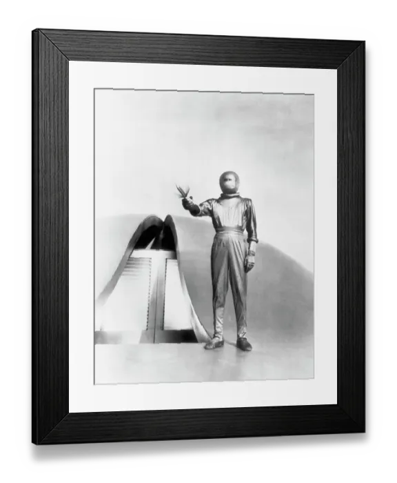 Framed Print : Klaatu in The Day the Earth Stood Still Framed Print : Klaatu in The Day the Earth Stood Still