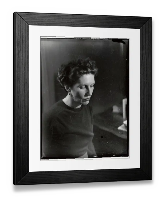 Framed Print : Portrait of Helen Wilson, Wife of Edmund Wilson Framed Print : Portrait of Helen Wilson, Wife of Edmund Wilson