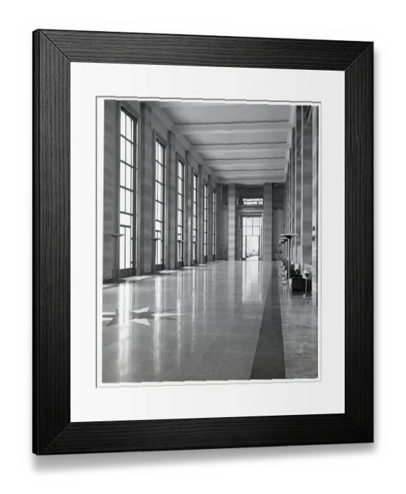 Framed Print : Main Corridor of the League of Nations