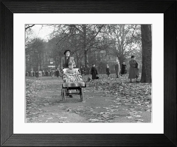 Framed Print : Prince Charles In Carriage Rides In Park Framed Print : Prince Charles In Carriage Rides In Park
